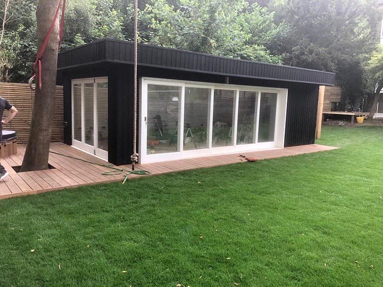 bespoke wooden doors at work