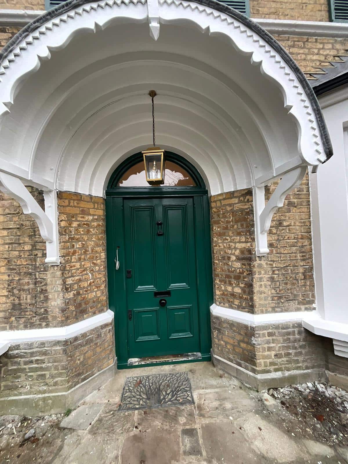 bespoke wooden doors at work