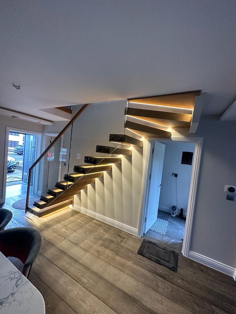 Floating Staircases - Woodcraft Joinery London | Bespoke Joinery ...